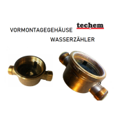 Vormontagegehäuse  (Weitere Anschlussstücke auf Anfrage)