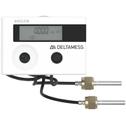 Deltamess Austausch TK-Wärmezähler für Allmess qp 1,5m³/h Temperaturfühler 6,0mm, Anzeige kWh