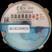 Deltamess Austausch-Kapsel für Metrona-Brunatta HT3 Q3-2,5 - Qn 1,5m³/h kalt